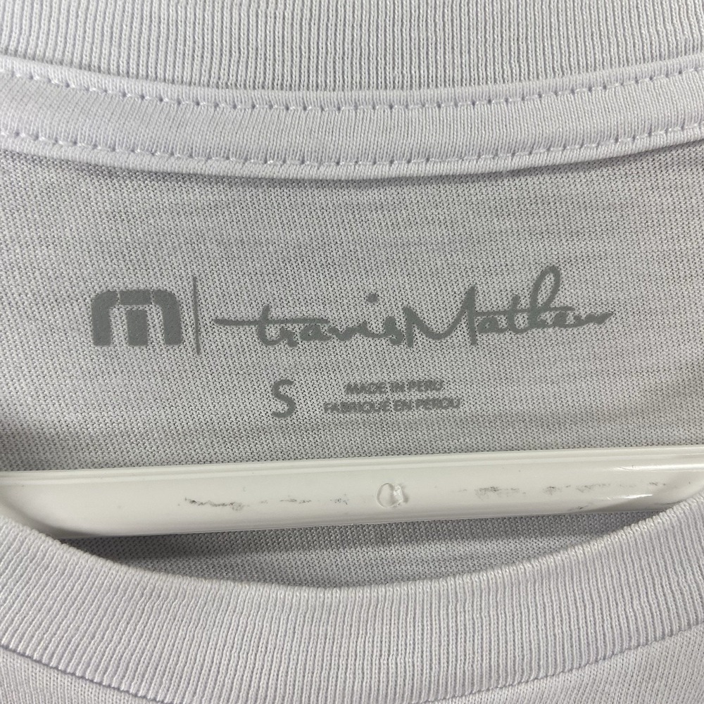 Travis Mathew T-Shirt mens Small Graphic Golf Cart USA July 4th 100% Pima Cotton - Picture 5 of 13